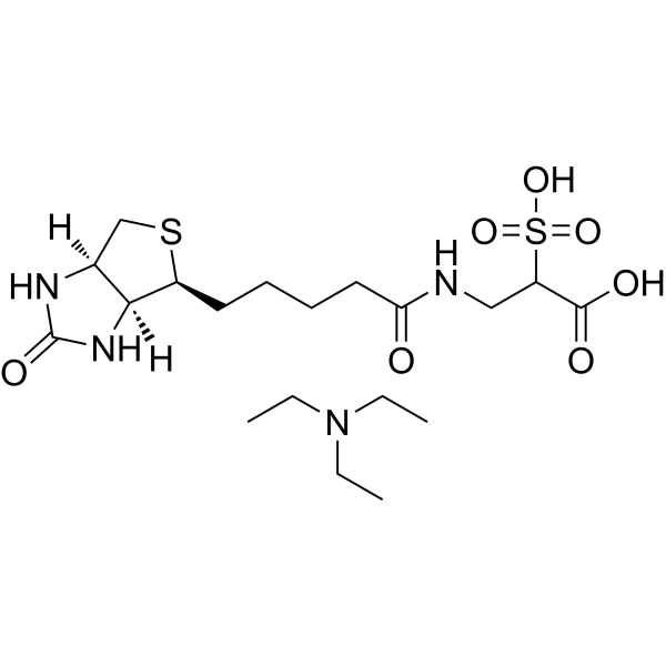 Biotin-2-sulfopropanoic acid TEA